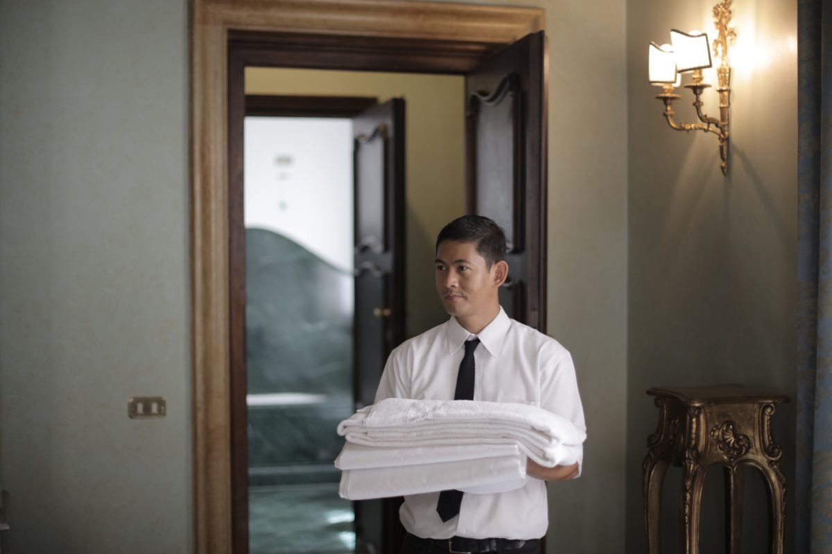 hotel employee worker