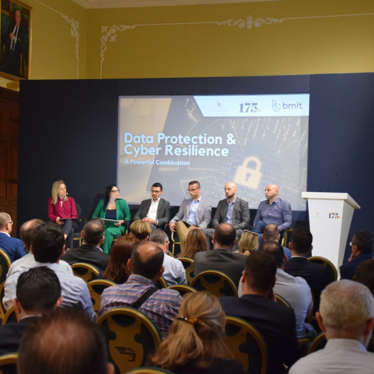 Panel at the Data Protection and Cyber Resilience: A Powerful Combination event of the Malta Chamber