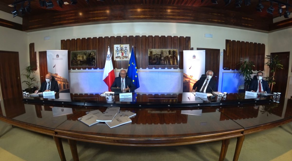 Central Bank of Malta launch of  Annual Report 2020 