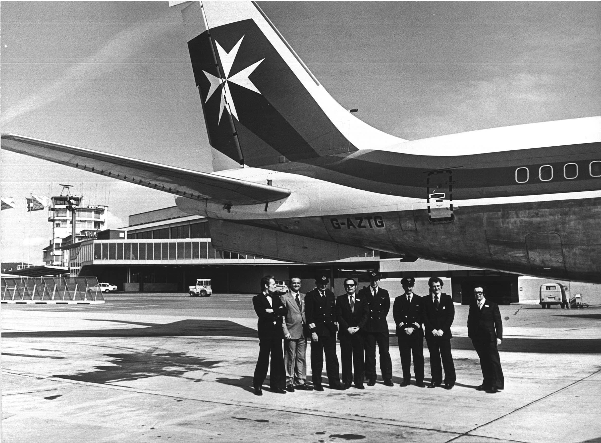 Air Malta celebrates 45 years since its first flight to financial hub of Zurich