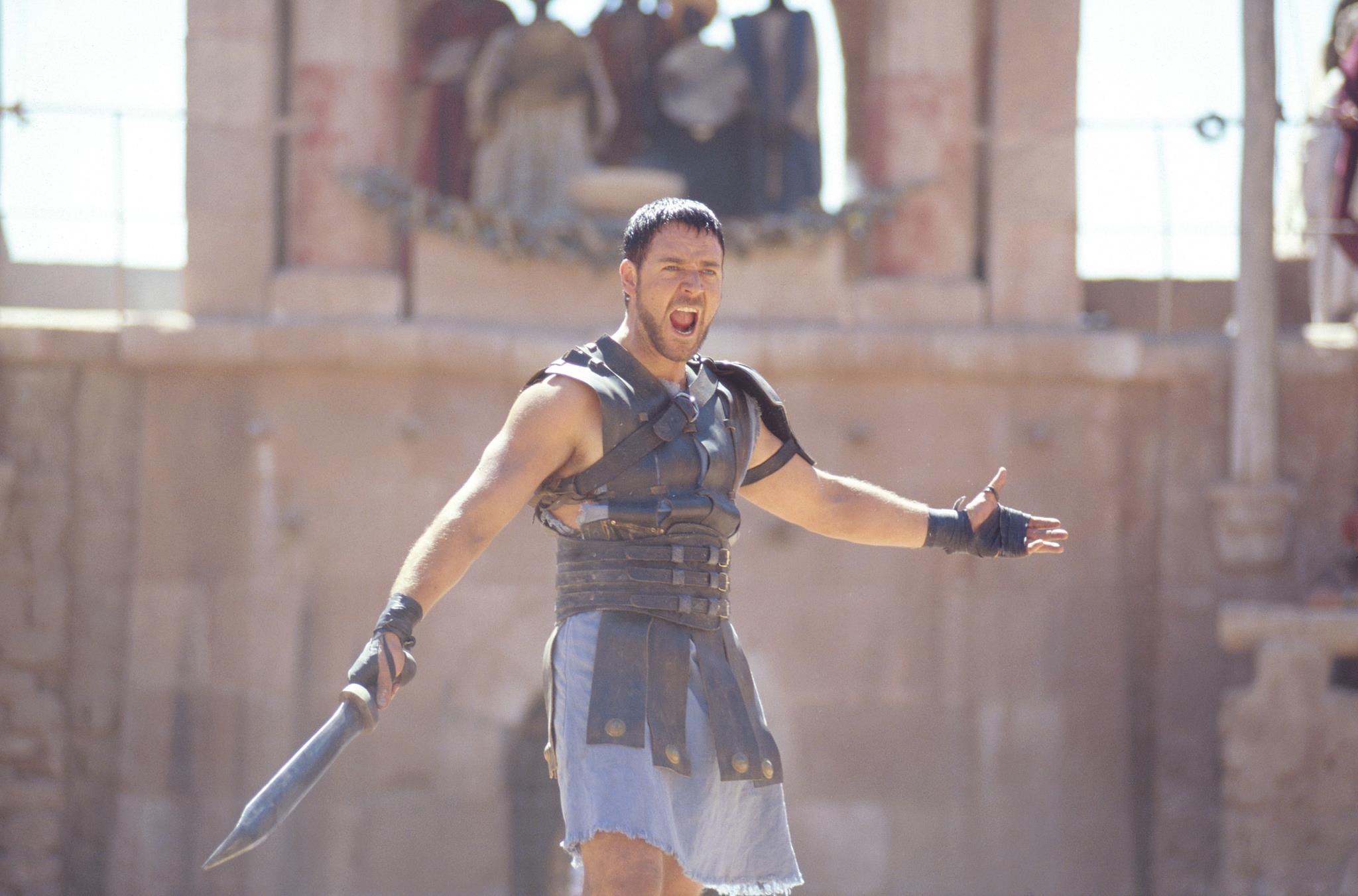 gladiator movie via facebook page
