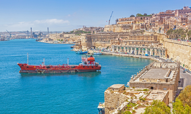 Malta grand harbour