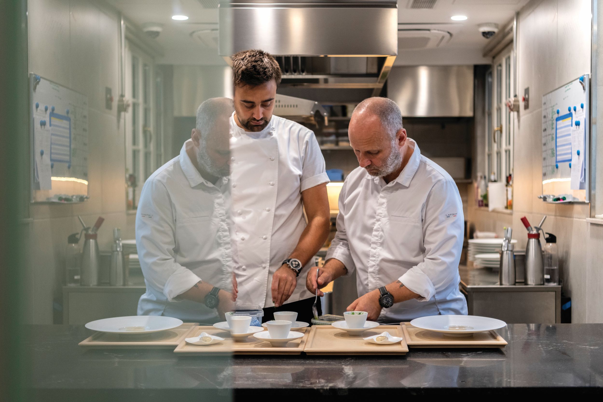 Simon Rogan and Oli Marlow