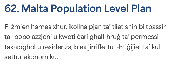 The PN's proposal